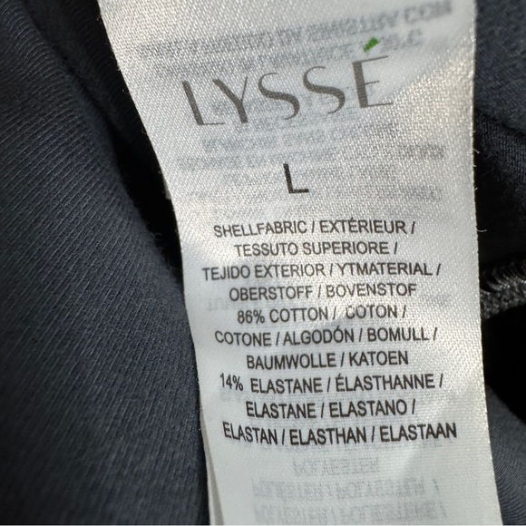 Lysse Gray Ombre Cropped Leggings Size Large - Picture 4 of 7